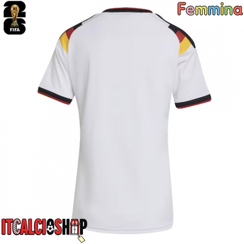 Germania Prima Maglia Femmina Mondiali 2026 Manica Corta